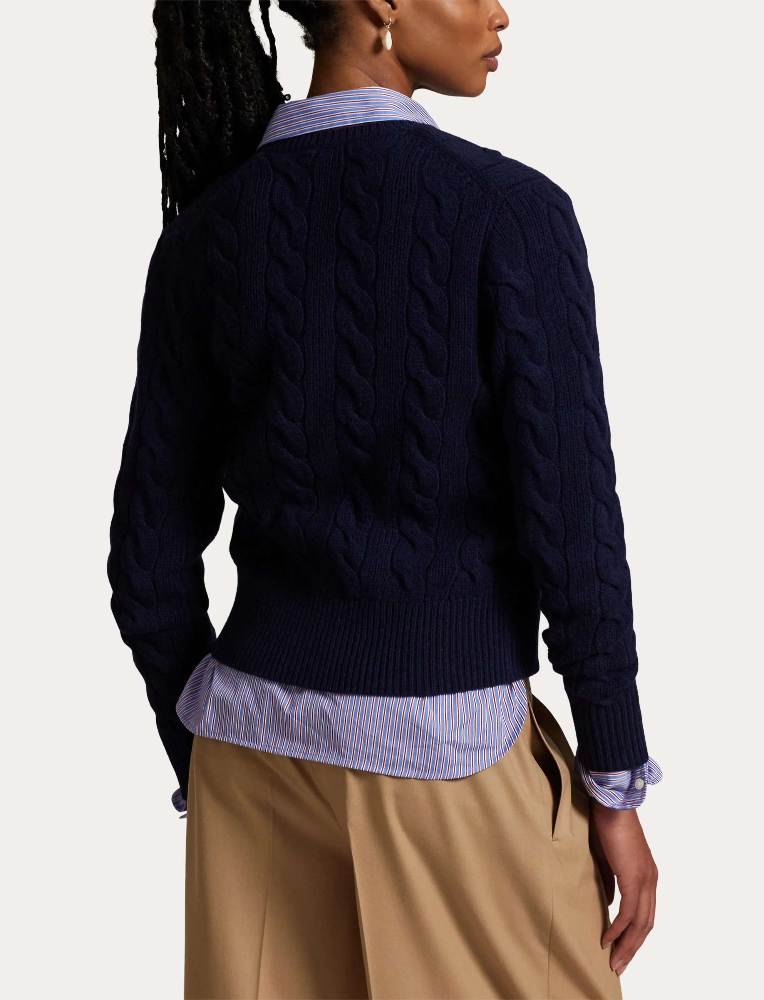 Polo Ralph Lauren kofta i ull och kashmir dam – bild 9