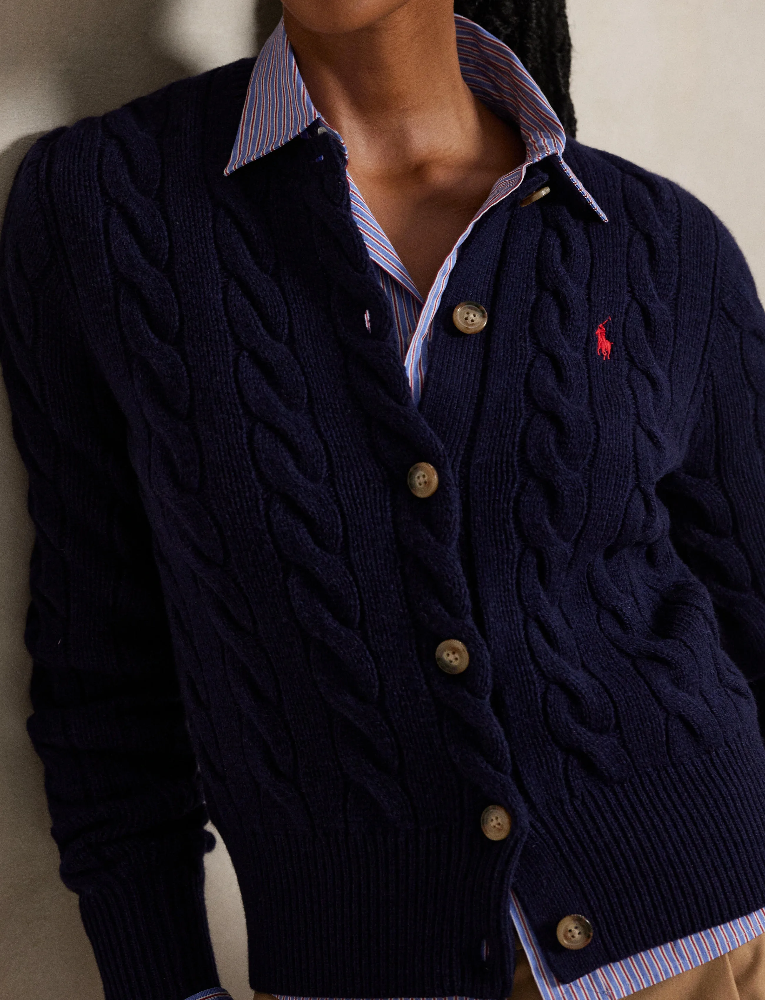 Polo Ralph Lauren kofta i ull och kashmir dam – bild 10