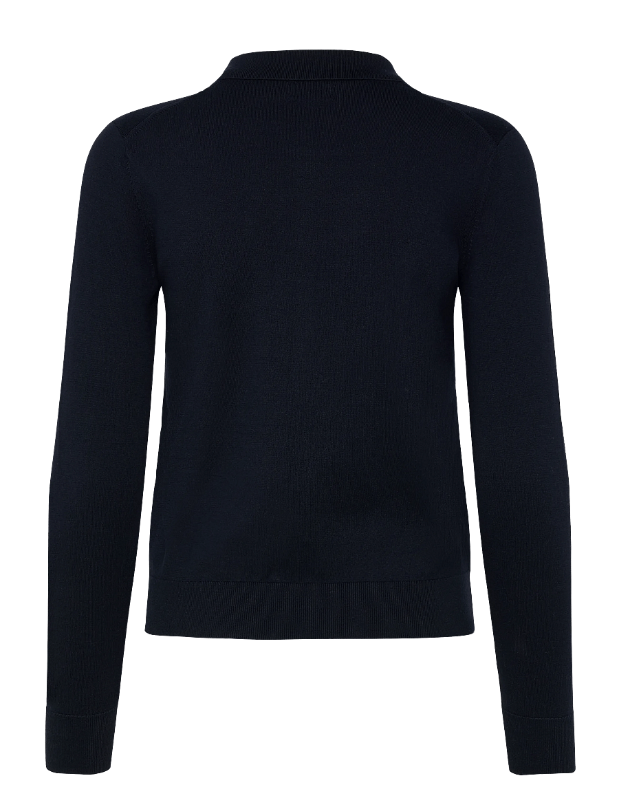 Polo Ralph Lauren - Polo-Collar Buttoned Cardigan - cardigans - hunter navy - 2