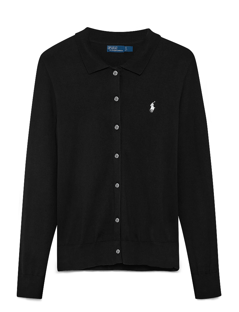 Polo Ralph Lauren - Polo-Collar Buttoned Cardigan - koftor - polo black - 2