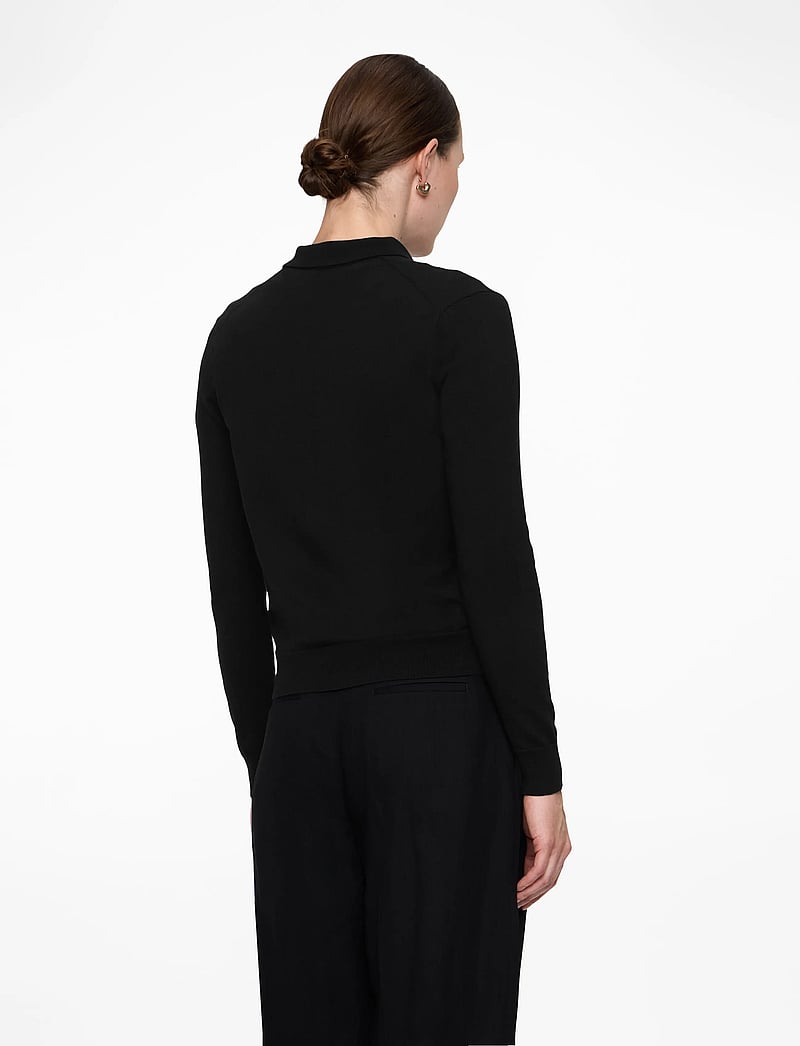 Polo Ralph Lauren - Polo-Collar Buttoned Cardigan - koftor - polo black - 5