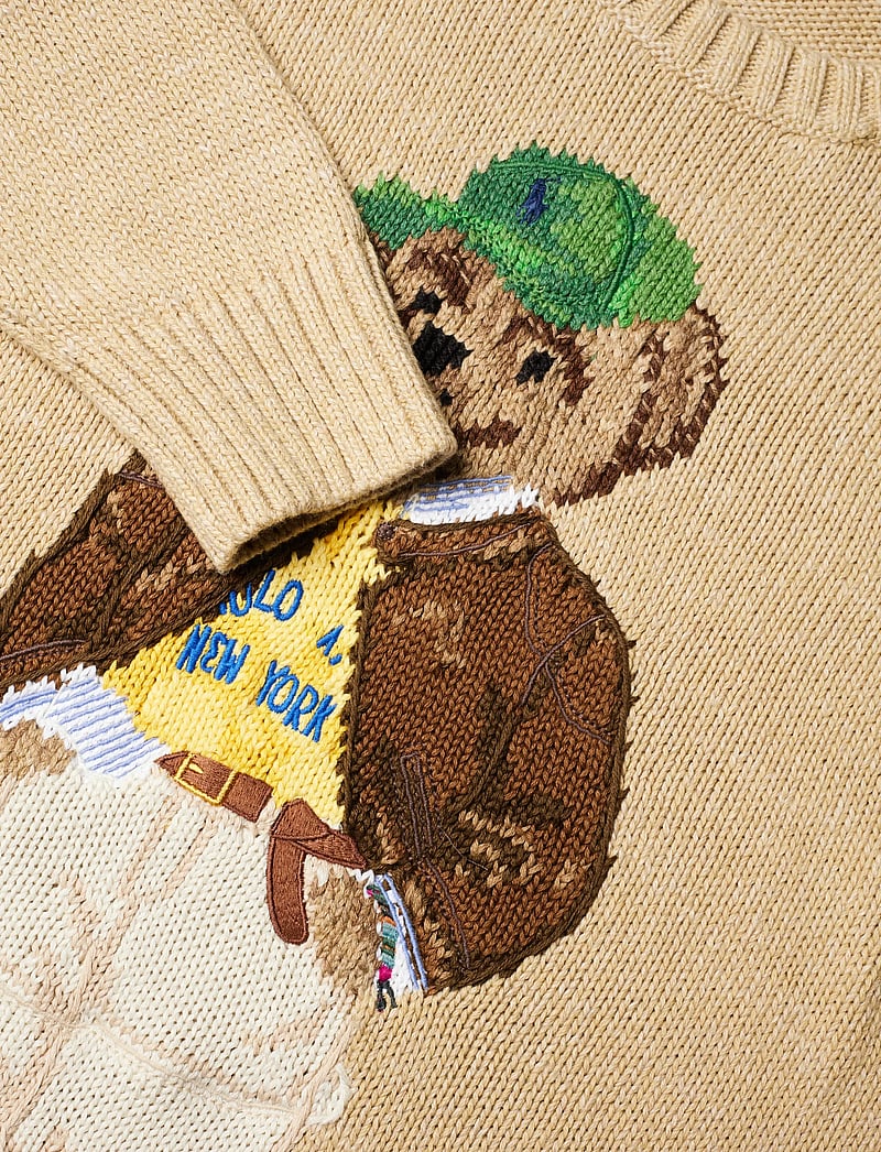 Polo Ralph Lauren Polo Bear Cotton Crewneck Sweater (PRW211972121) Jumpers
