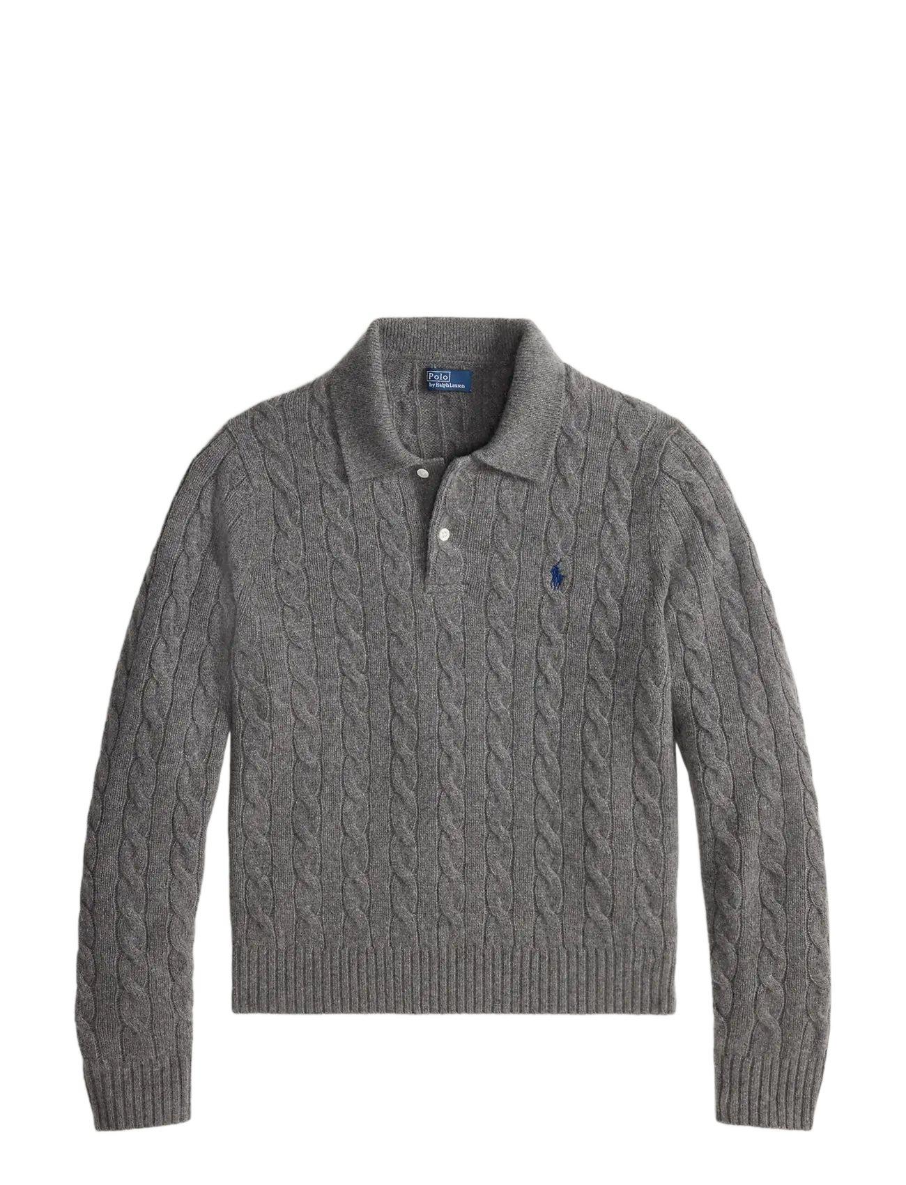 Polo Ralph Lauren - 2/15 80-20 W/CS RWS-SWEATER-PULLOVE - flannel grey heat - 1