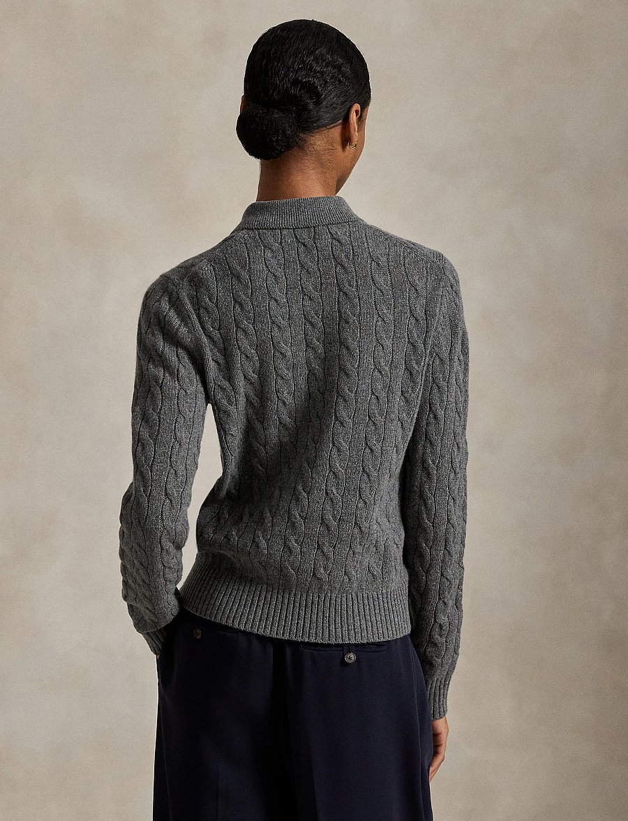 Polo Ralph Lauren - 2/15 80-20 W/CS RWS-SWEATER-PULLOVE - flannel grey heat - 2
