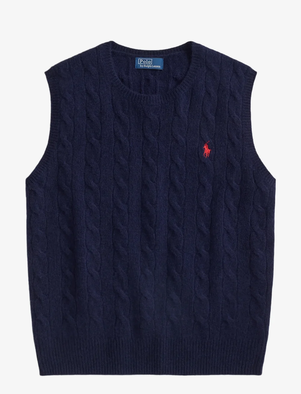 Polo Ralph Lauren - 2/15 80-20 W/CS RWS-SWEATER-PULLOVE - knitted vests - hunter navy - 1