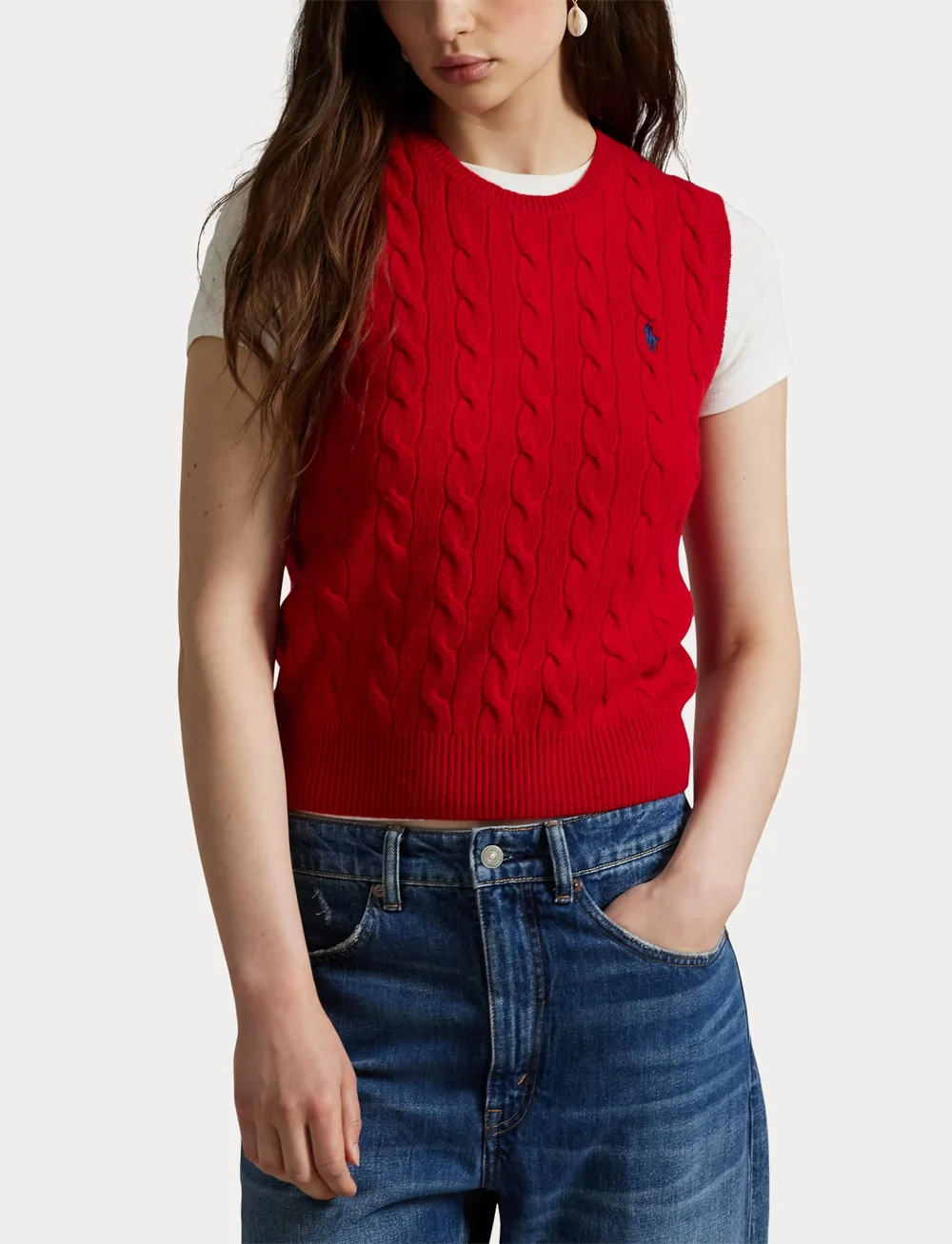 Polo Ralph Lauren - 2/15 80-20 W/CS RWS-SWEATER-PULLOVE - gestrickte westen - rl2000 red - 5