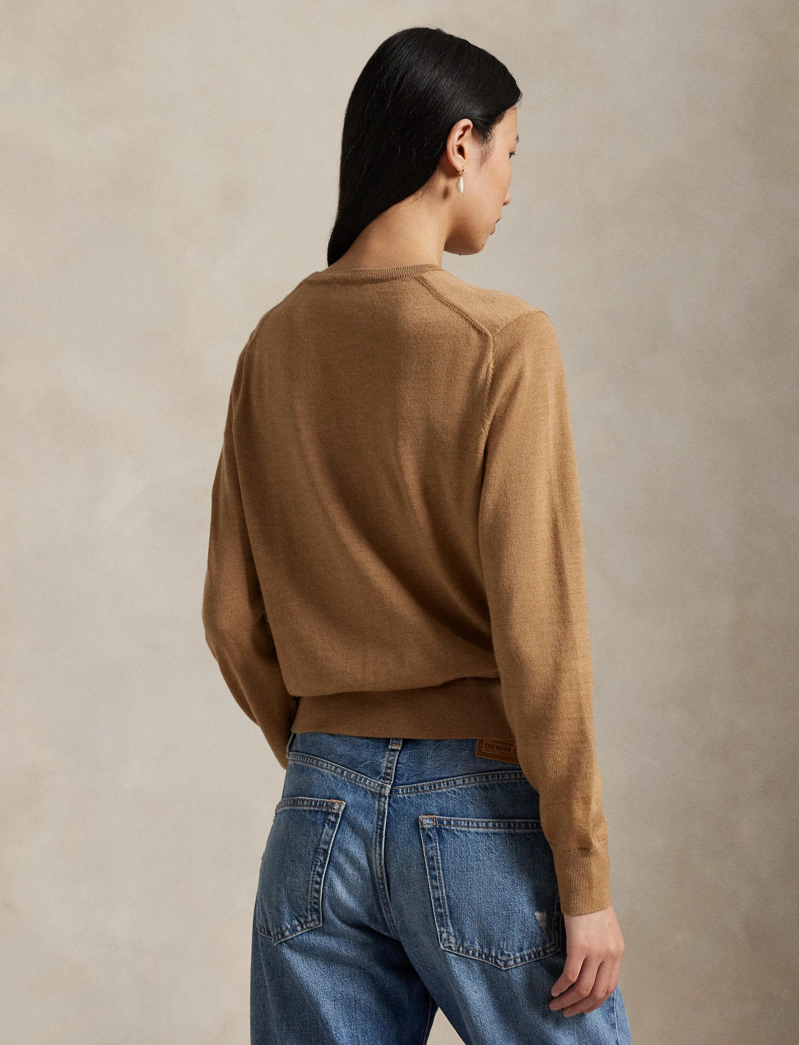 Polo Ralph Lauren - Wool Crewneck Sweater - collection camel - 2