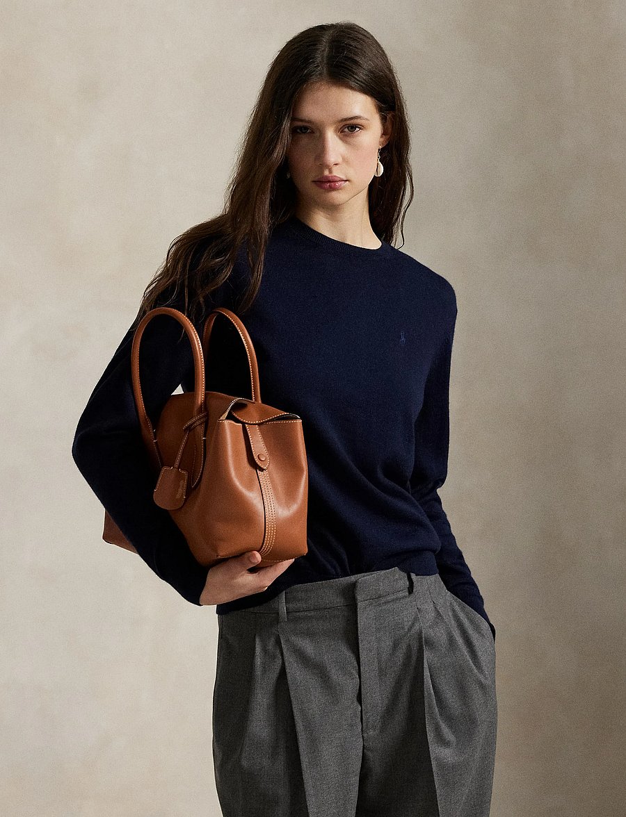 Polo Ralph Lauren - Wool Crewneck Sweater - tröjor - hunter navy - 3