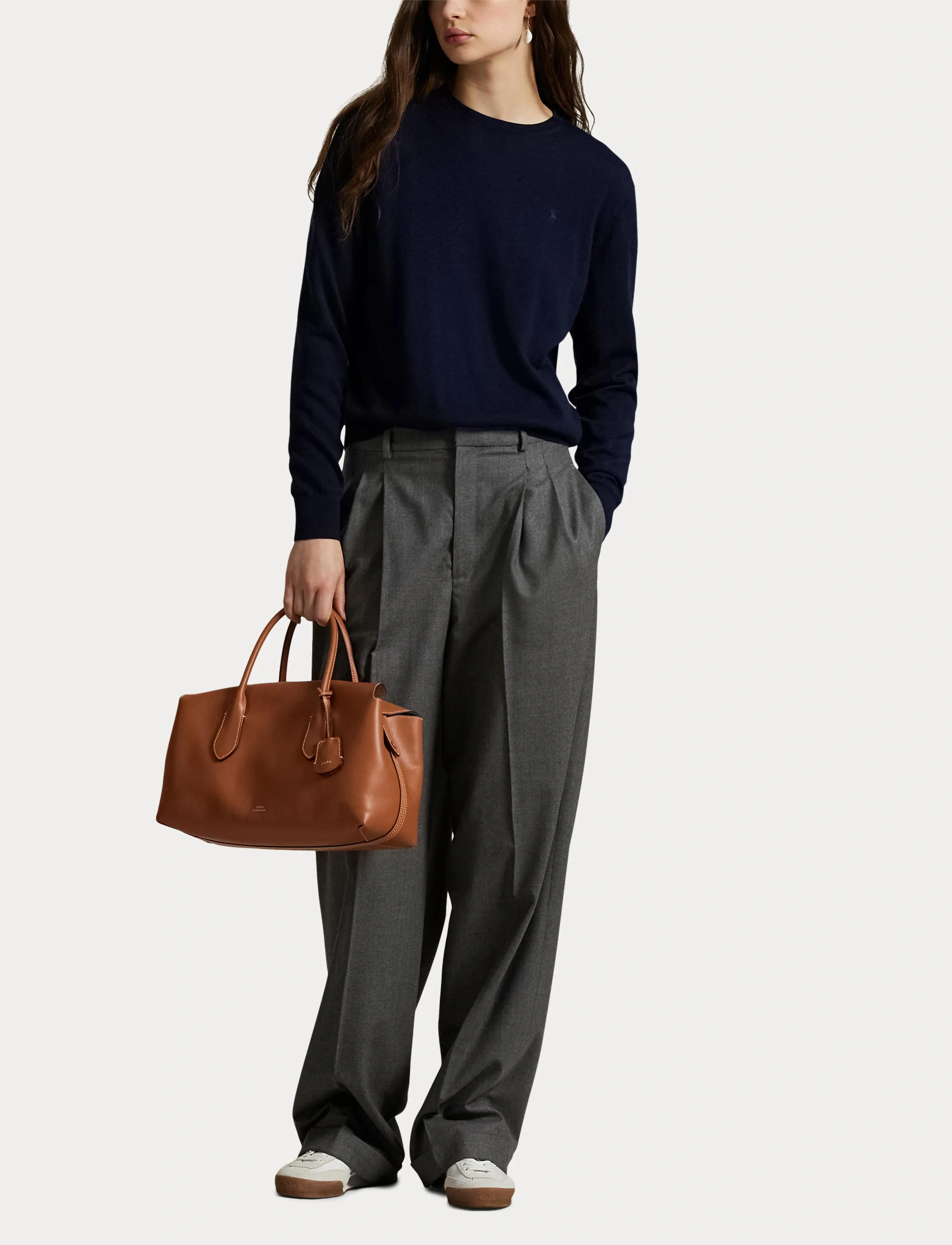 Polo Ralph Lauren - Wool Crewneck Sweater - hunter navy - 4