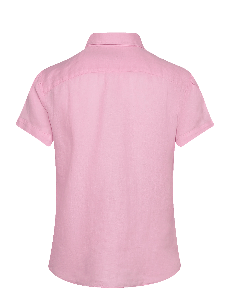 Polo Ralph Lauren - Linen Short-Sleeve Shirt - jeanshemden - carmel pink - 1
