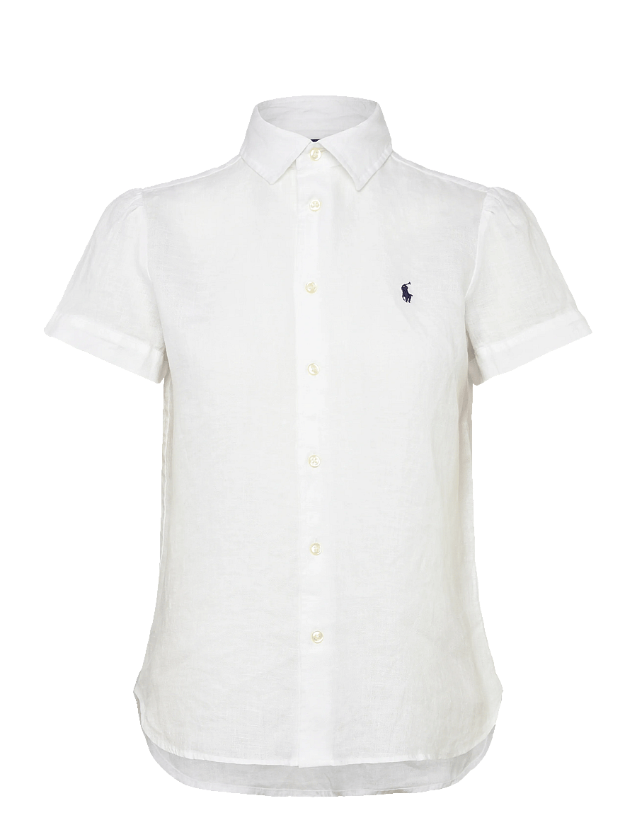 Polo Ralph Lauren - Linen Short-Sleeve Shirt - jeanshemden - classic oxford wh - 0