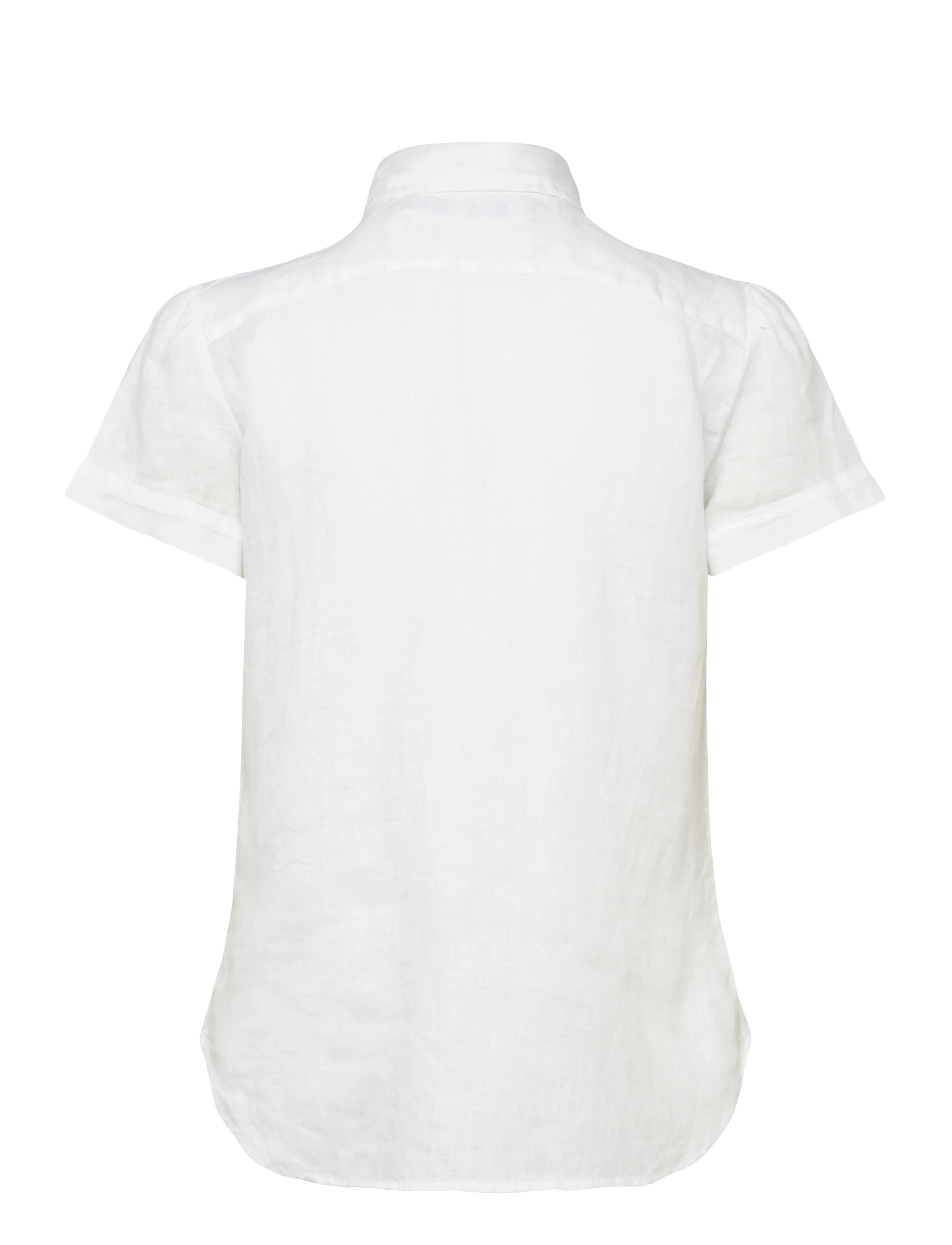Polo Ralph Lauren - Linen Short-Sleeve Shirt - jeansskjortor - classic oxford wh - 1