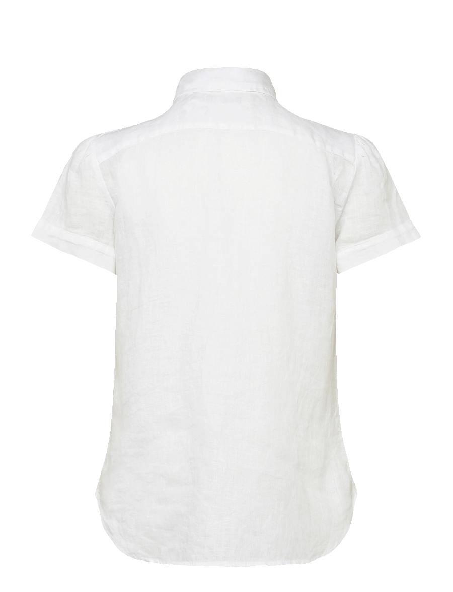 Polo Ralph Lauren - Linen Short-Sleeve Shirt - jeanshemden - classic oxford wh - 1