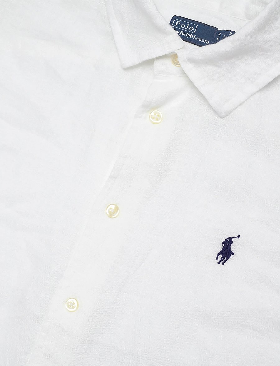 Polo Ralph Lauren - Linen Short-Sleeve Shirt - jeanshemden - classic oxford wh - 2