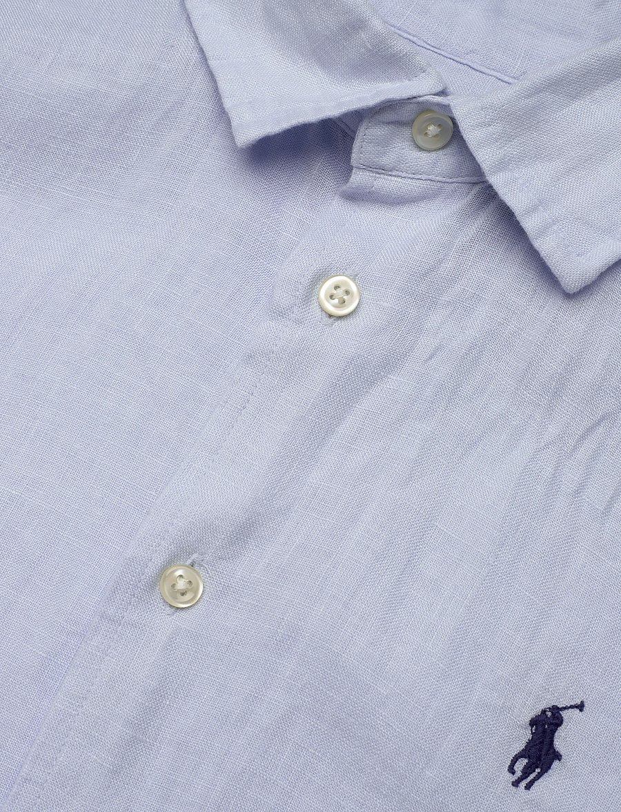 Polo Ralph Lauren - Linen Short-Sleeve Shirt - jeanshemden - oxford blue - 2