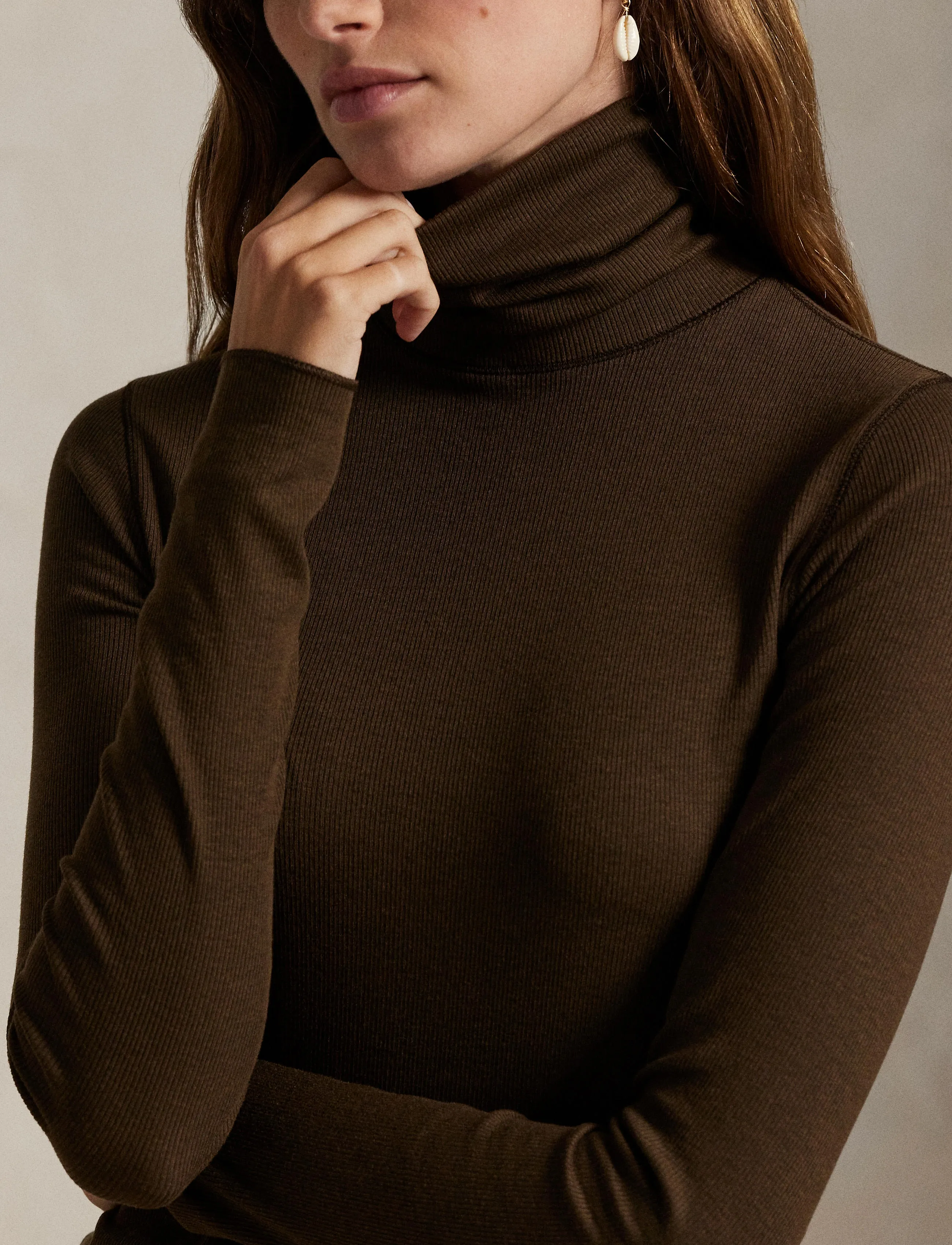 Polo Ralph Lauren Stretch-Blend Turtleneck tröjor dam – bild 7