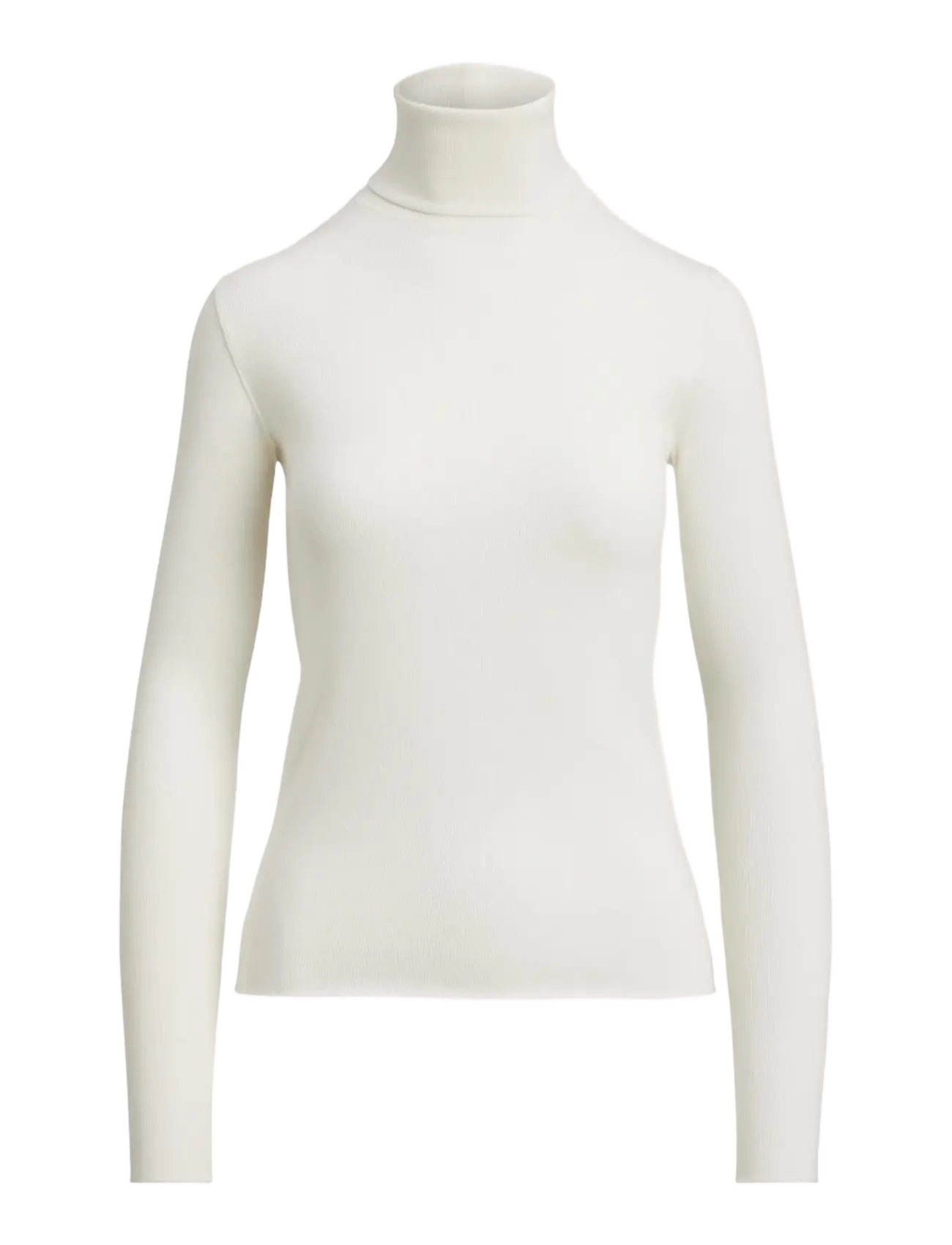 Polo Ralph Lauren Stretch-Blend Turtleneck - Transitional Layering - NEVIS / cream