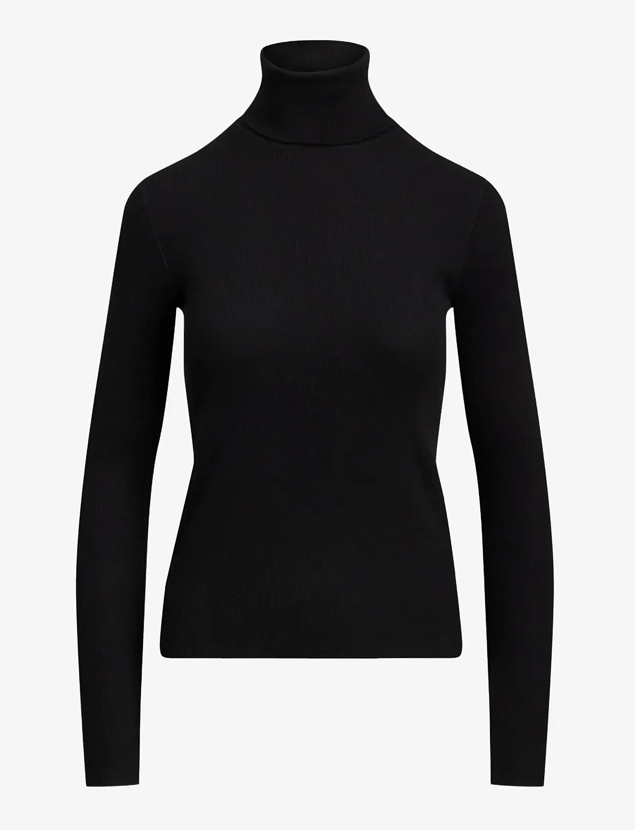 Polo Ralph Lauren - Stretch-Blend Turtleneck - rullekraver - polo black - 1