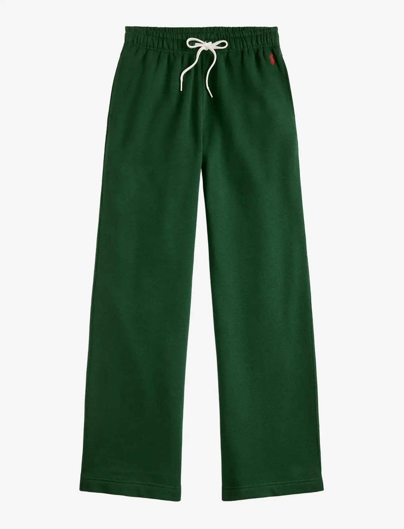 Polo Ralph Lauren - Drawstring Fleece Wide-Leg Sweatpant - wide leg trousers - northwest pine - 1