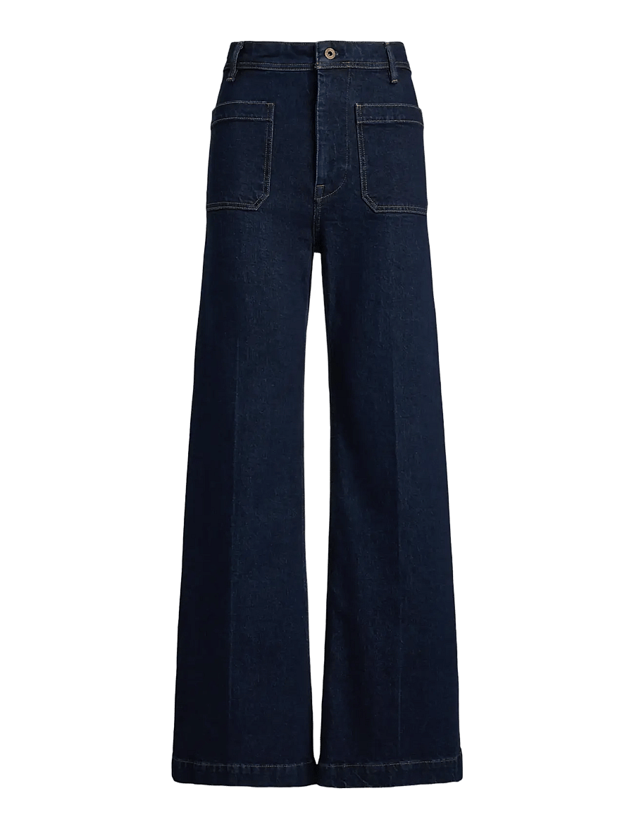 Polo Ralph Lauren - High-Rise Boot Jean - hosen mit weitem bein - kinsey wash - 1