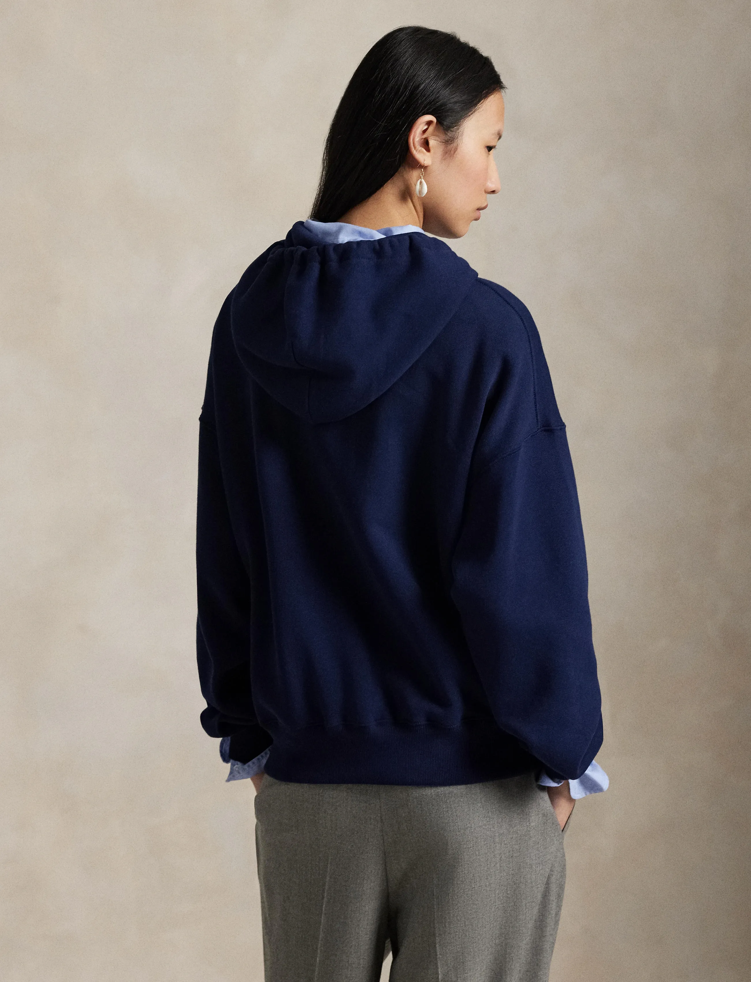 Polo Ralph Lauren - Fleece Full-Zip Hoodie - sweatshirts & hoodies - cruise navy - 2