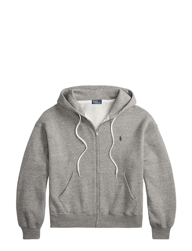 Polo Ralph Lauren - Fleece Full-Zip Hoodie - sweatshirts & hoodies - dark vintage heat - 1