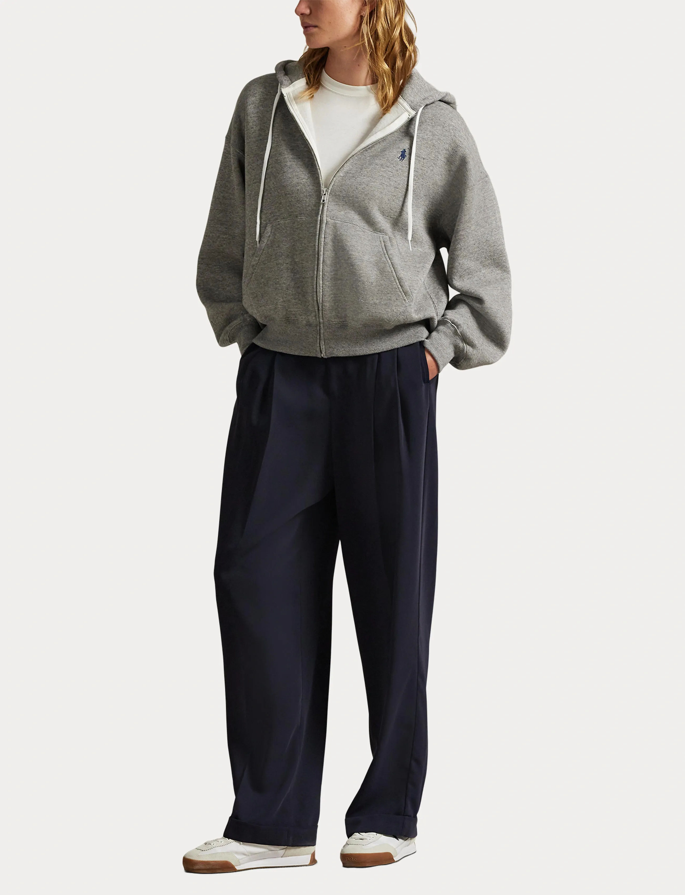Polo Ralph Lauren - Fleece Full-Zip Hoodie - dark vintage heat - 4