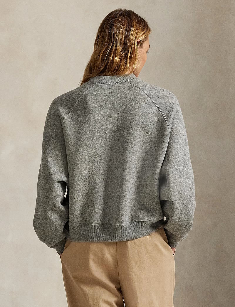 Polo Ralph Lauren - Fleece Crewneck - sweatshirts & hættetrøjer - dark vintage heat - 2