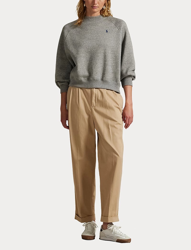 Polo Ralph Lauren - Fleece Crewneck - sweatshirts & hættetrøjer - dark vintage heat - 4