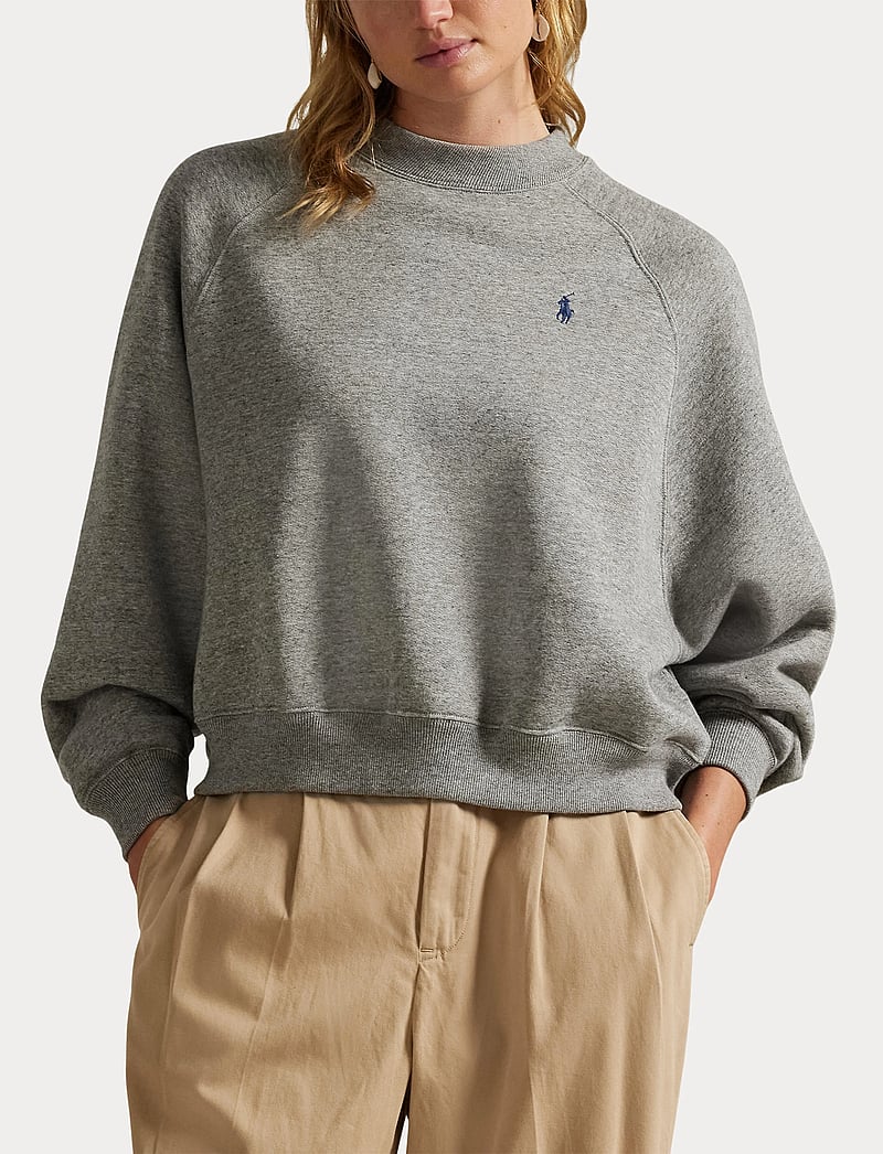 Polo Ralph Lauren - Fleece Crewneck - sweatshirts & hættetrøjer - dark vintage heat - 5