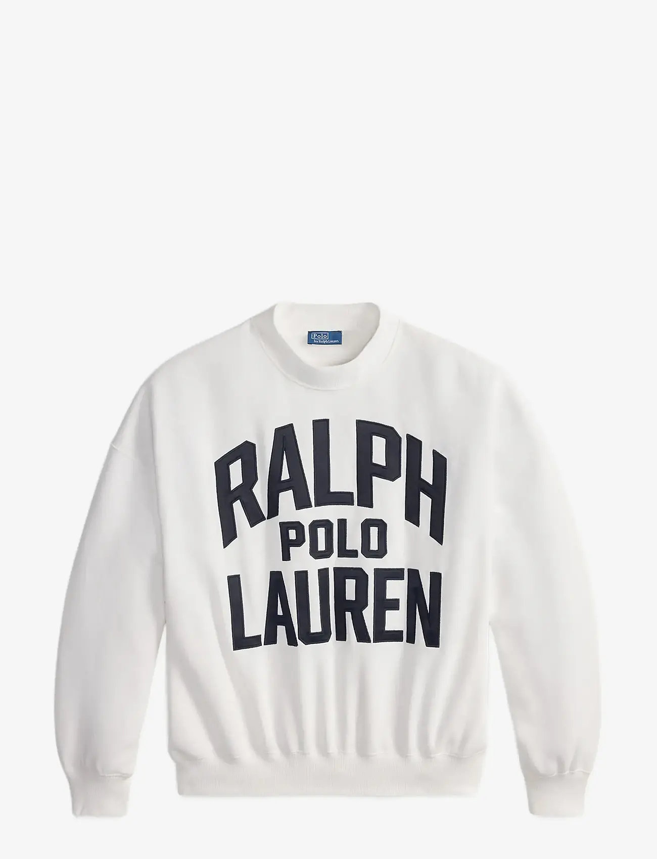 Polo Ralph Lauren - Stn Logo Cn - sweatshirts & hættetrøjer - white - 1