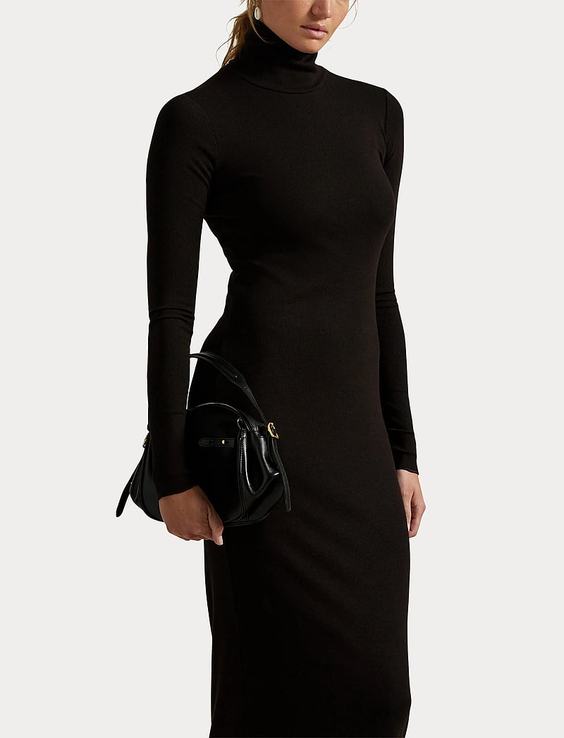 Polo Ralph Lauren Ribbed Turtleneck Dress (PRW211978153) - Midi dresses - Boozt.com Polo Ralph Lauren Ribbed Turtleneck Dress (PRW211978153) - Midi dresses - Boozt.com