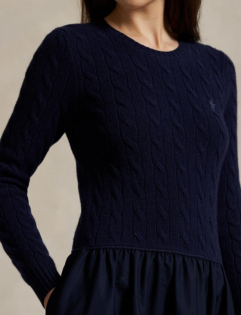 Polo Ralph Lauren Cable-knit Poplin Dress (PRW211978251) - Midi dresses - Boozt.com Polo Ralph Lauren Cable-knit Poplin Dress (PRW211978251) - Midi dresses - Boozt.com