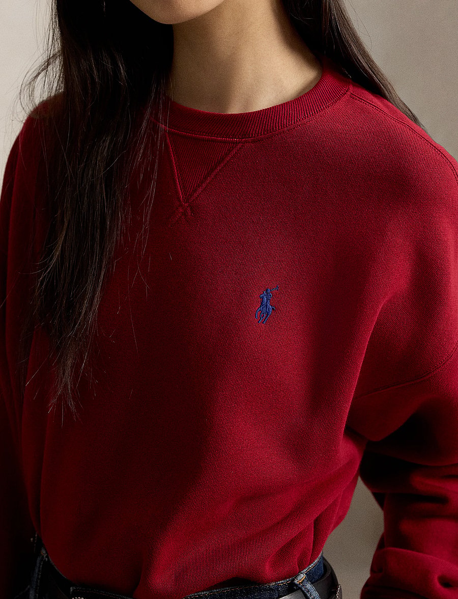 Polo Ralph Lauren - Fleece Crewneck - fleece og mellemlag - eaton red - 4