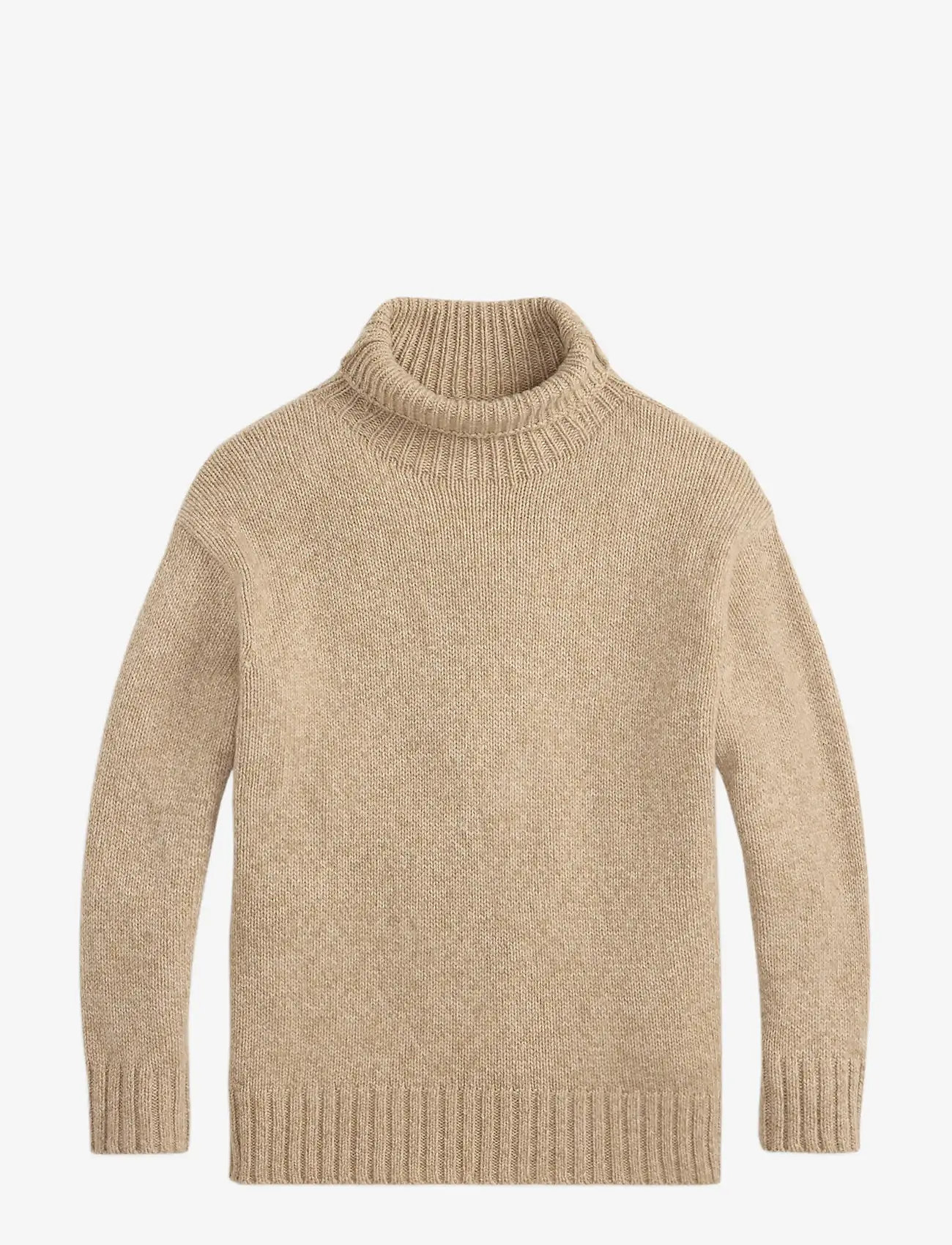 Polo Ralph Lauren - Wool-Cashmere Turtleneck Sweater - kaschmir - dark almond marl - 1