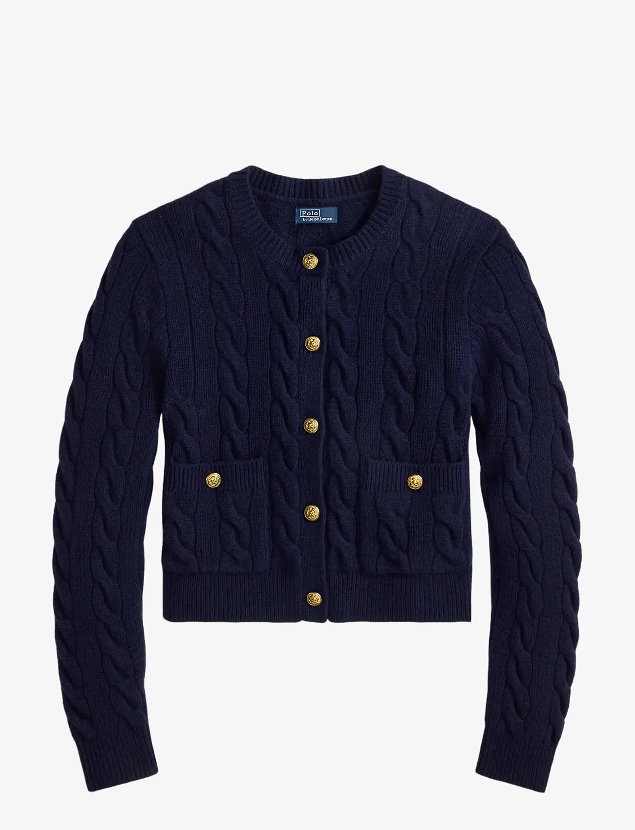 Polo Ralph Lauren - Cable Wool-Cashmere Cardigan - kashmir - hunter navy - 1