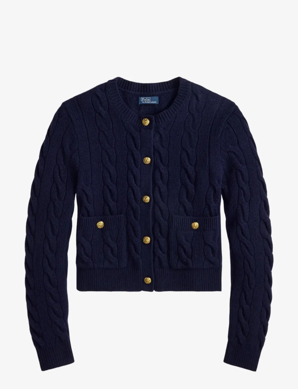 Polo Ralph Lauren - 2/15 80-20 W/CS RWS-SWEATER-CARDIGA - kašmiir - hunter navy - 1