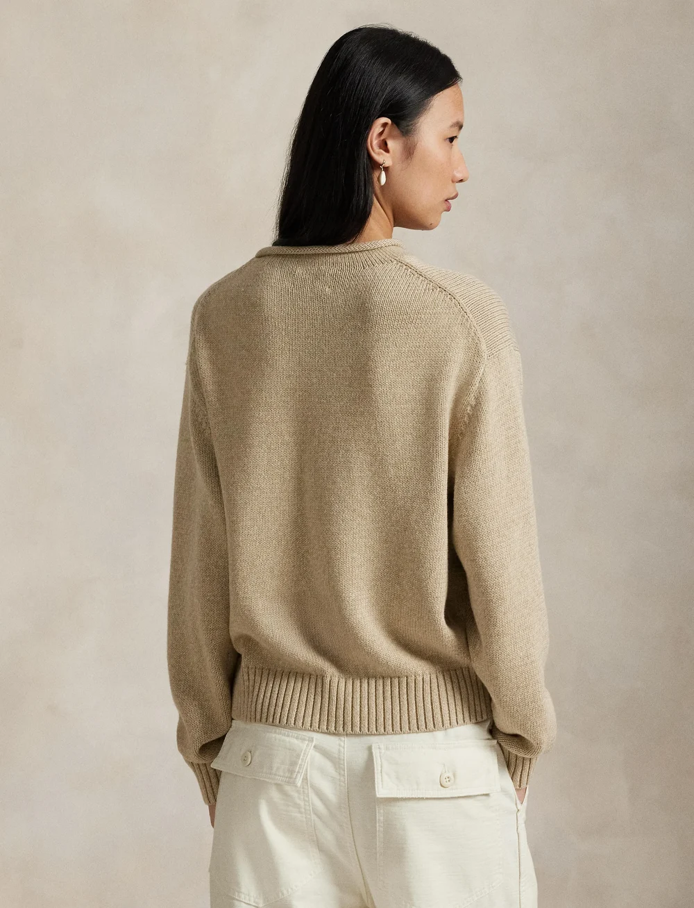 Polo Ralph Lauren - Polo Bear Rollneck Sweater - sweaters - dark almond marl - 2