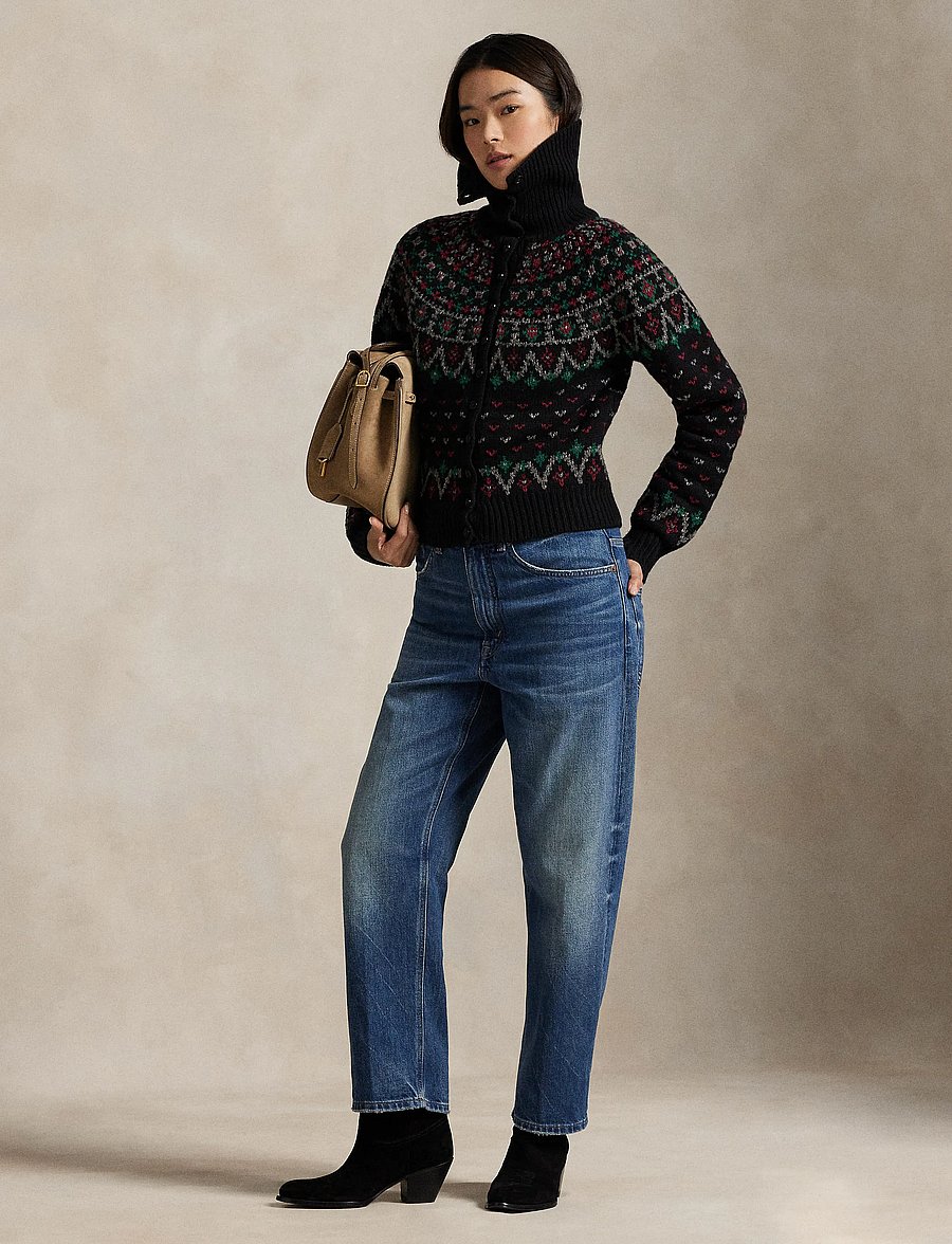 Polo Ralph Lauren - Fair Isle Wool-Blend Cardigan - polo black multi - 0