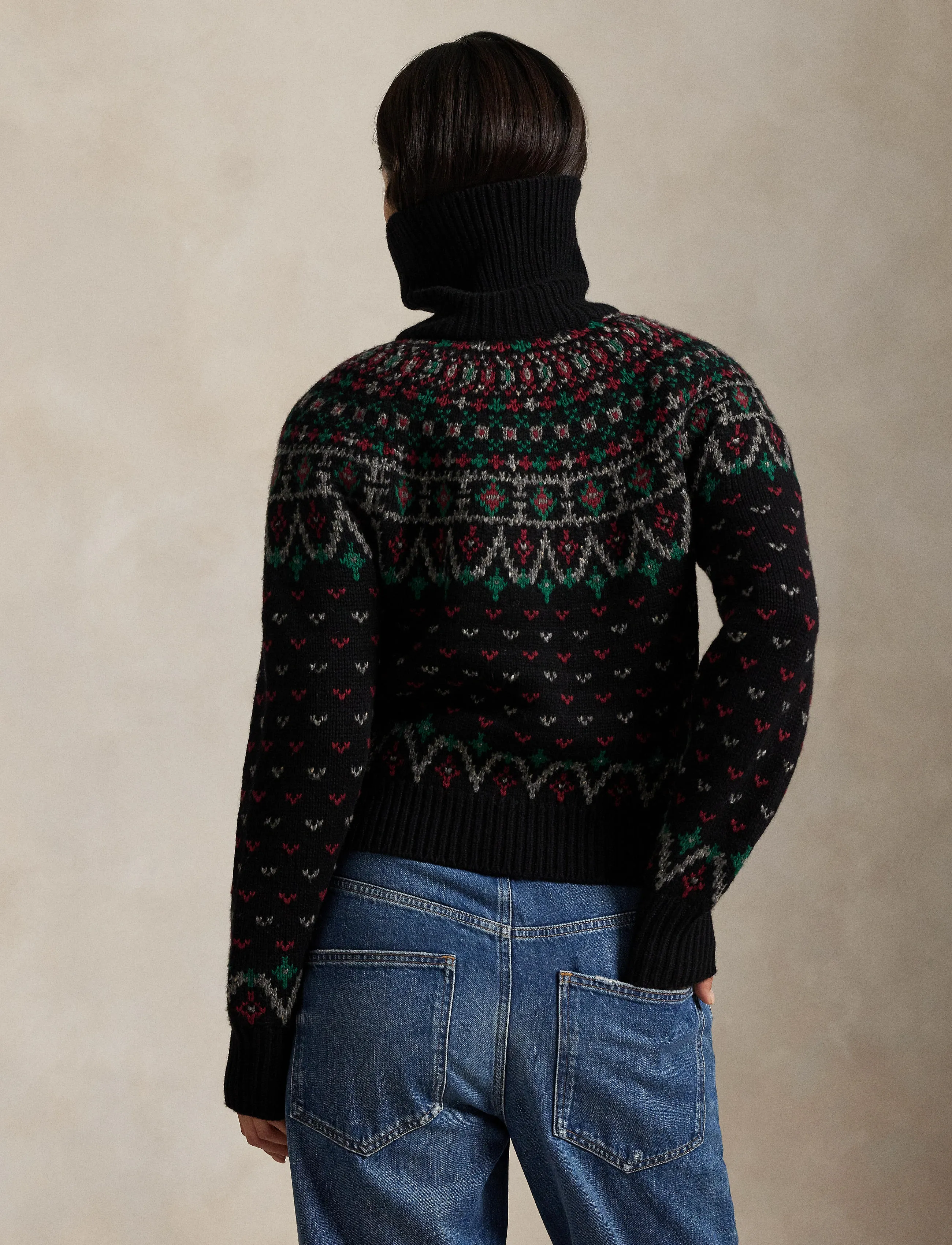 Polo Ralph Lauren - Fair Isle Wool-Blend Cardigan - polo black multi - 2
