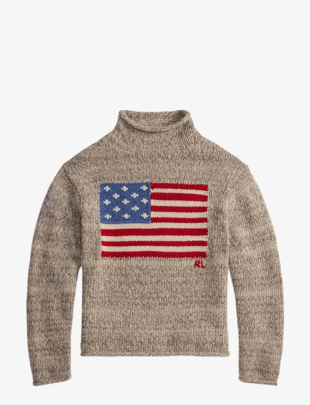 Polo Ralph Lauren - WOOL BLEND-SWEATER-PULLOVER - rullekraver - natural multi - 1