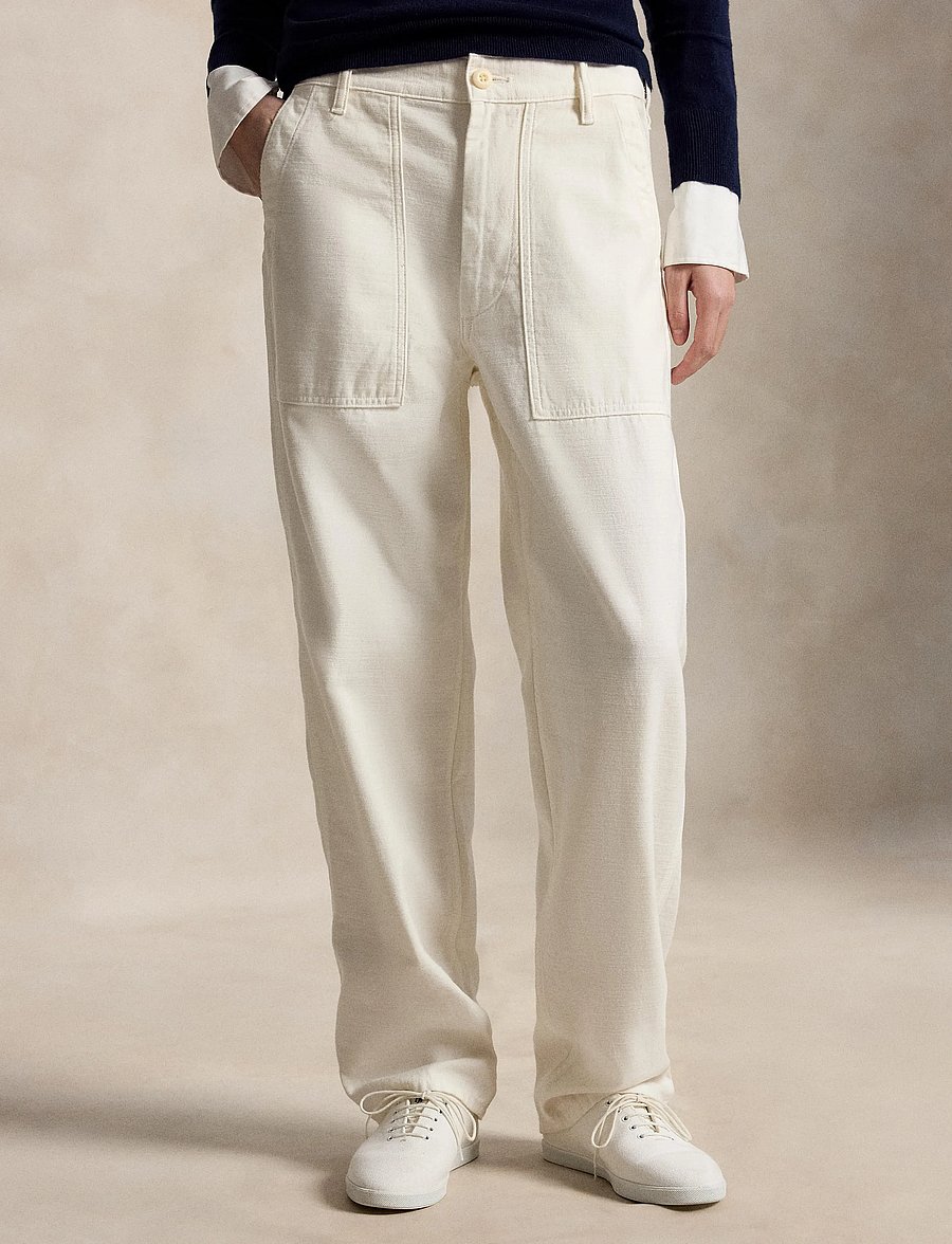 Polo Ralph Lauren - Ricky Pant - hose mit geradem bein - ecru - 0