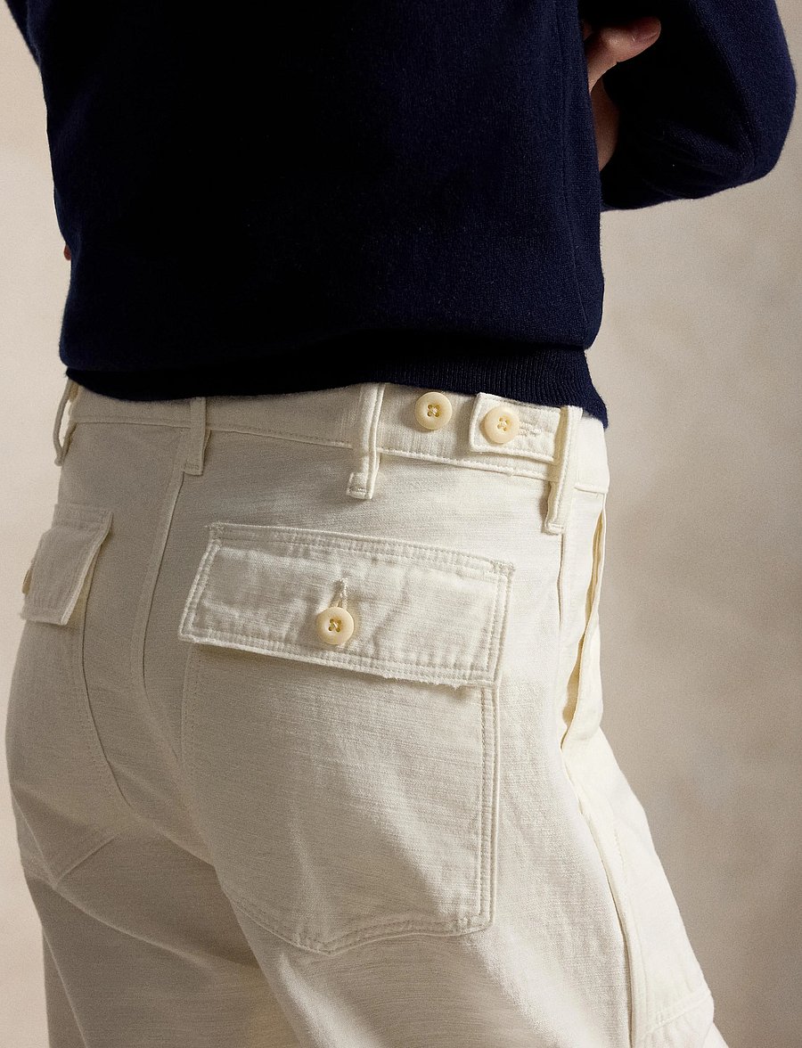 Polo Ralph Lauren - The Ricky Pant - pantalons droits - ecru - 5