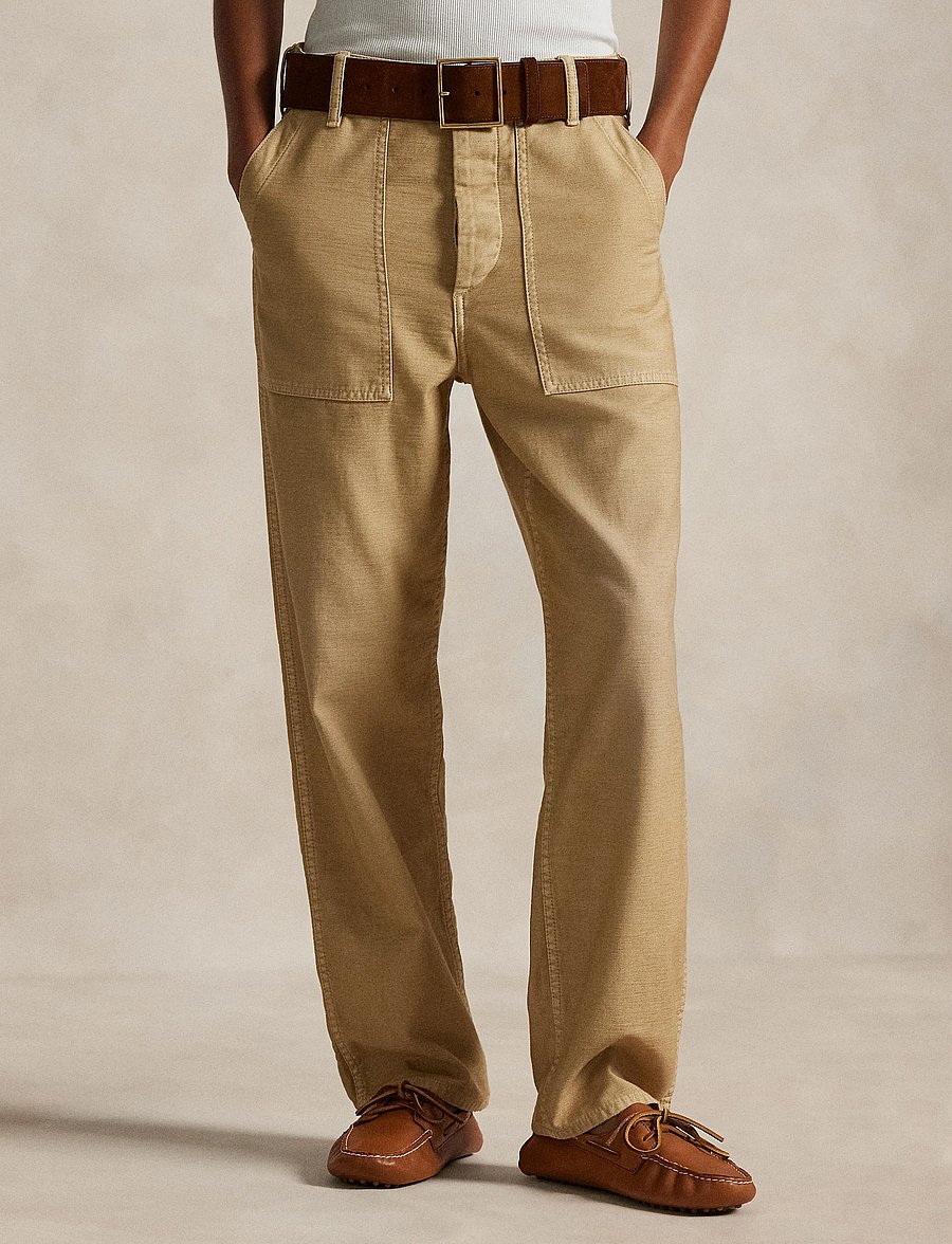 Polo Ralph Lauren - The Ricky Pant - pantalons droits - khaki - 0