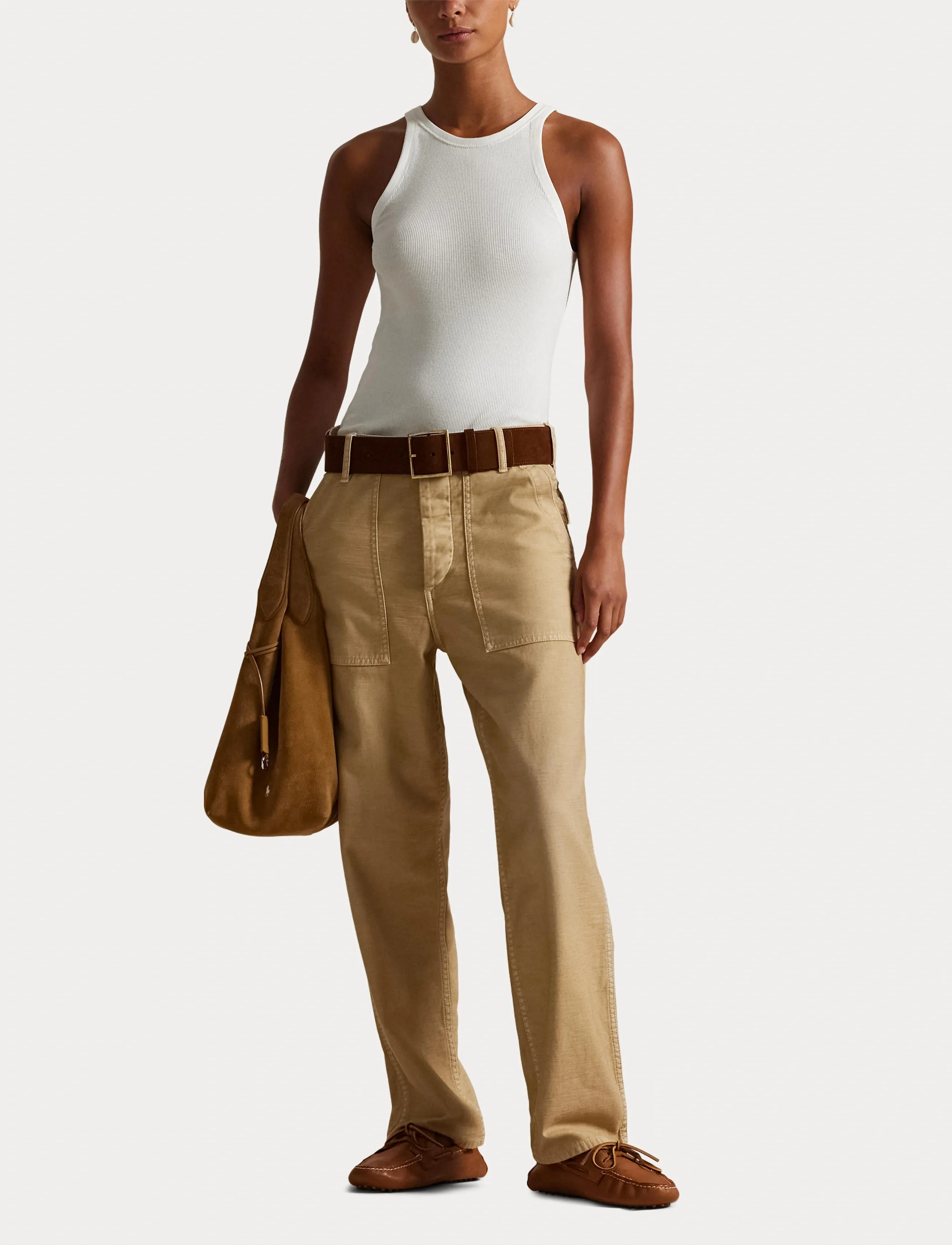 Polo Ralph Lauren - The Ricky Pant - pantalons droits - khaki - 4