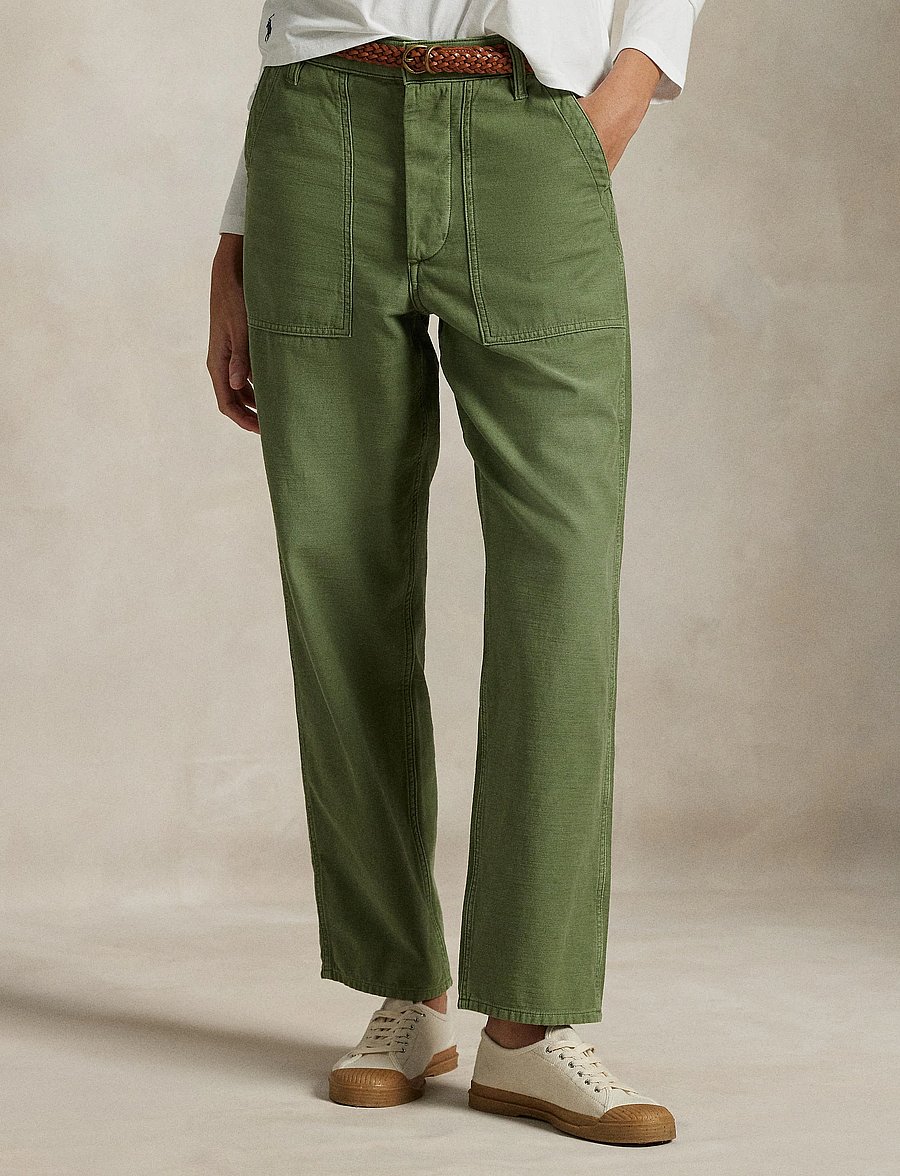 Polo Ralph Lauren - Ricky Pant - hose mit geradem bein - olive - 0