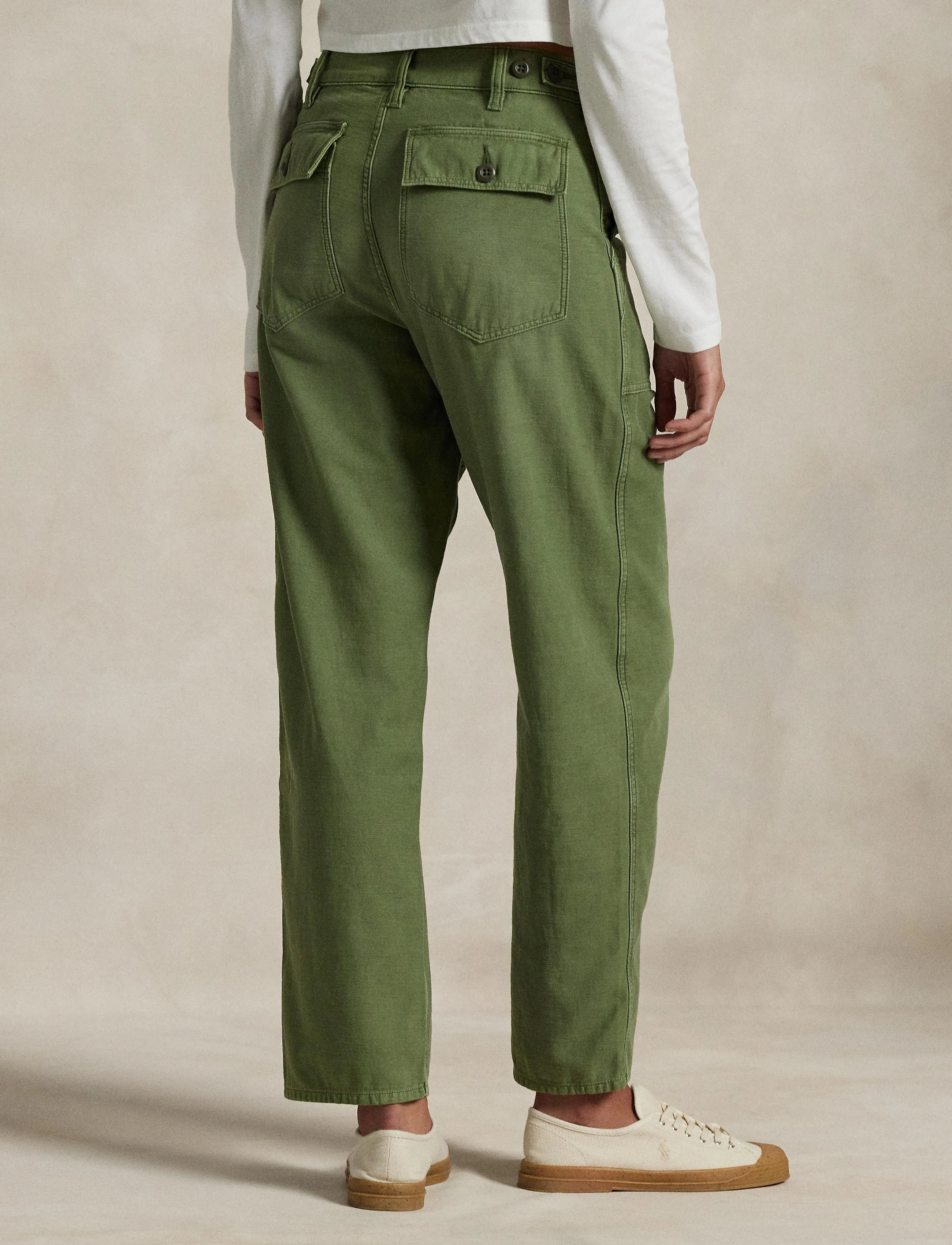 Polo Ralph Lauren - Ricky Pant - hose mit geradem bein - olive - 2