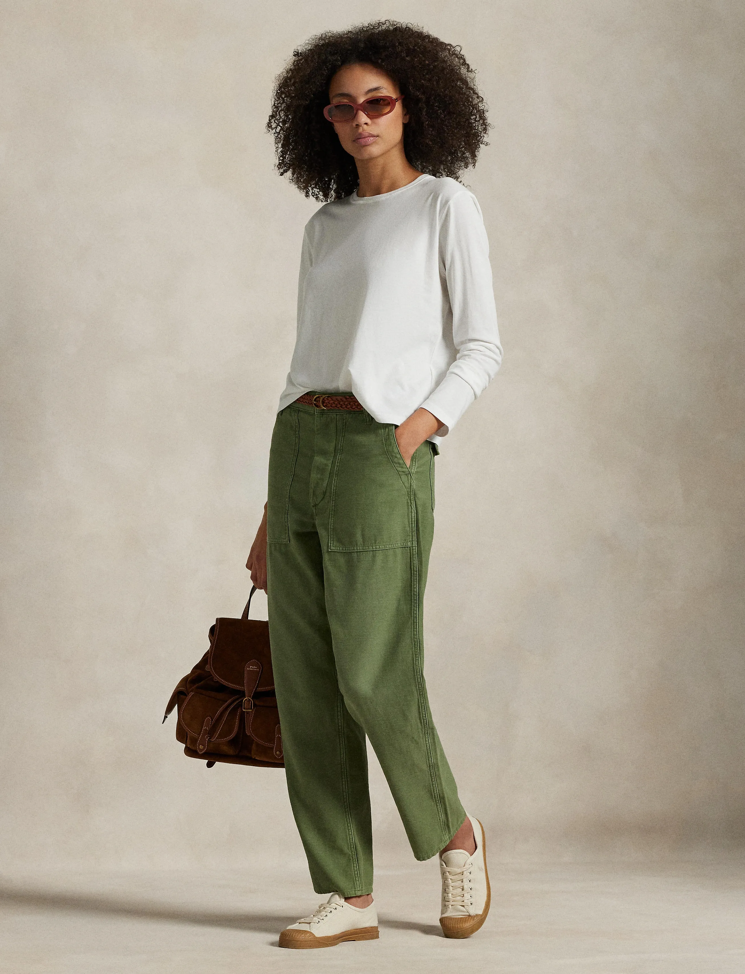 Polo Ralph Lauren - Ricky Pant - hose mit geradem bein - olive - 3