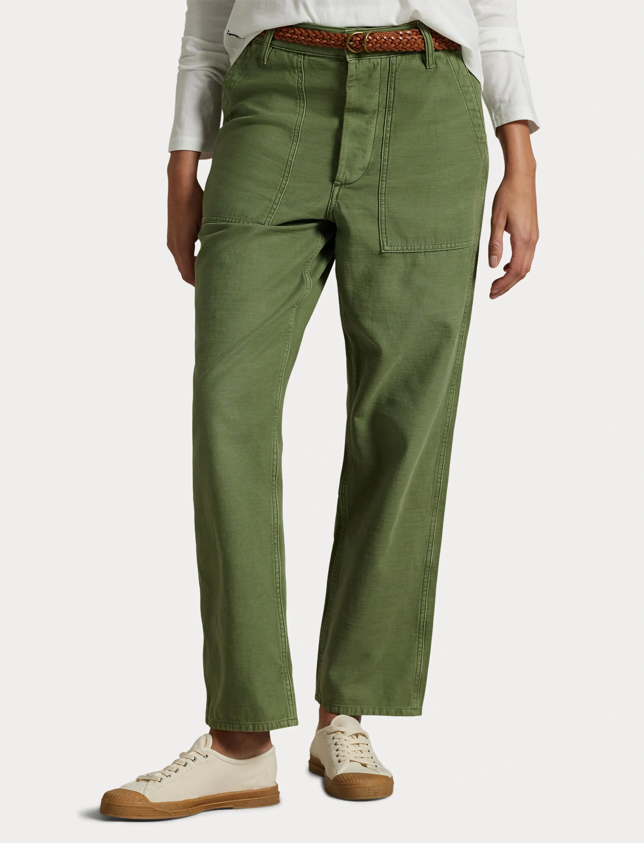 Polo Ralph Lauren - Ricky Pant - hose mit geradem bein - olive - 5