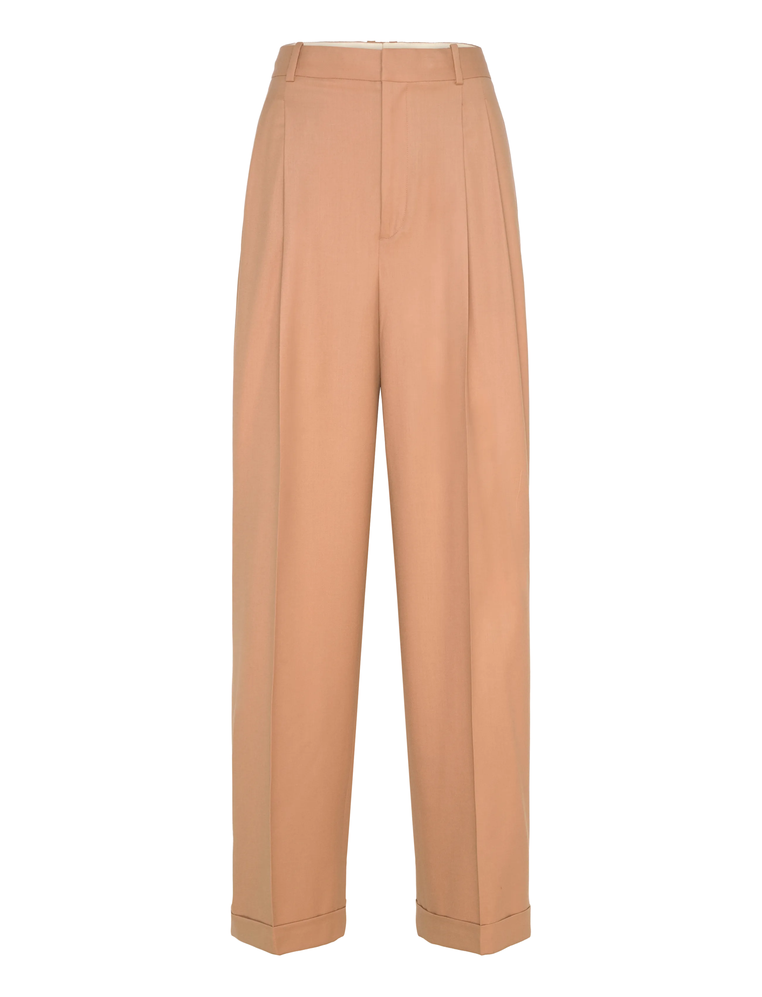 Polo Ralph Lauren 2/90 STRTCH WL FL-WVN-PANTS - Transitional Layering - CAMEL / beige